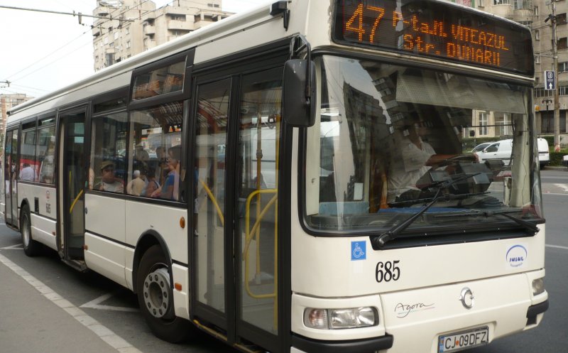 Nou traseu, prin centru, pentru linia de autobuz 47! Stații noi, una veche desființată