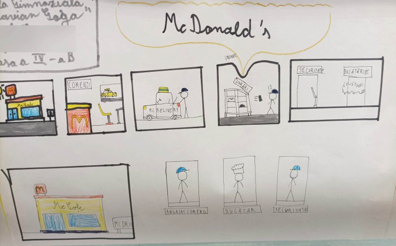 Temă la şcoală despre locul preferat al copiilor din Cluj: Mall-uri și fast-food-uri / "Trist! Nu-mi revin! Groaznic"