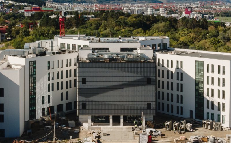 Mai multe locuri în viitoarea sală de spectacole a Academiei de Muzică din Cluj-Napoca. Lucrările sunt la 78%