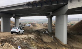 Ministrul Transporturilor, Sorin Grindeanu, în vizită la Cluj pe șantierul drumului expres de la A3. „Lucrarea va fi gata la sfârșitul lunii mai sau î