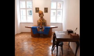 Bustul lui Avram Iancu, dezvelit de primarul Boc