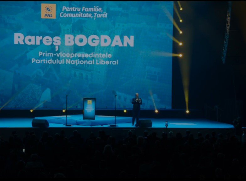 Rareș Bogdan, la mitingul electoral PNL de la Cluj: ''Dumneavoastră veți da între 3 și 4 procente, pe care astăzi sondajele nu le văd''