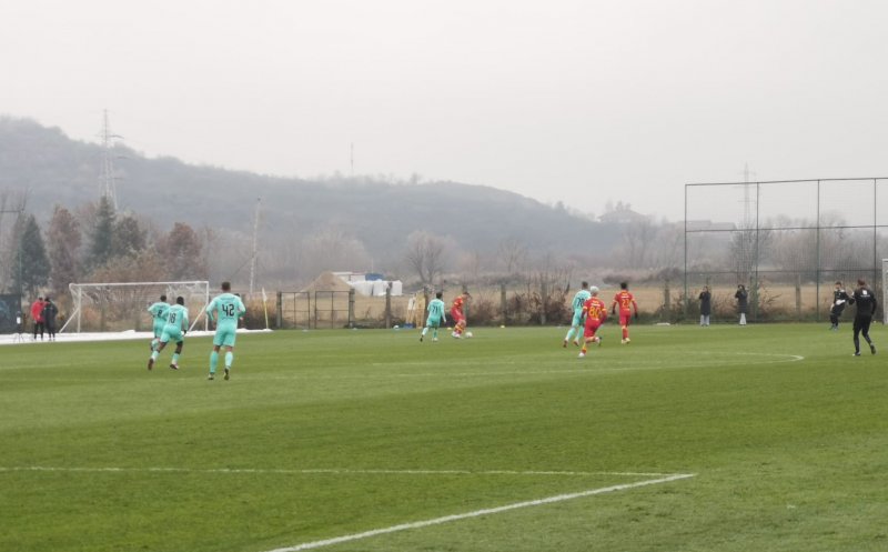 CFR Cluj a câștigat la scor amicalul cu SCM Zalău. Petrescu: "A fost un test reușit"