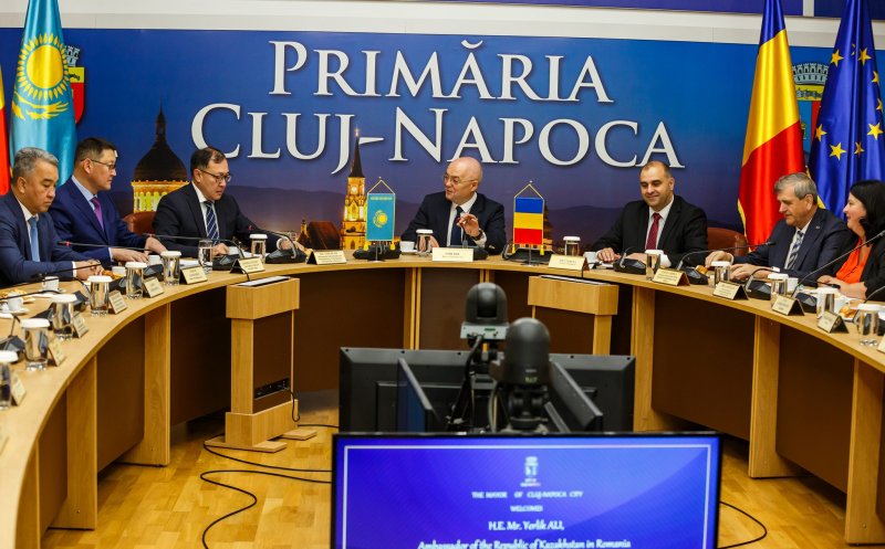 Ambasadorul Republicii Kazahstan, la Cluj-Napoca