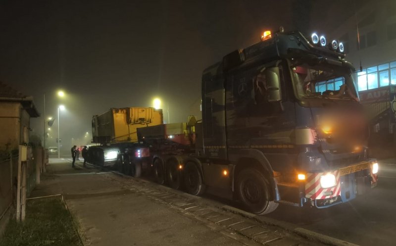 Șofer din Cluj prins cu un TIR încărcat excesiv: greutate de trei ori peste limită și fără autorizație. S-a ales cu o amendă uriașă