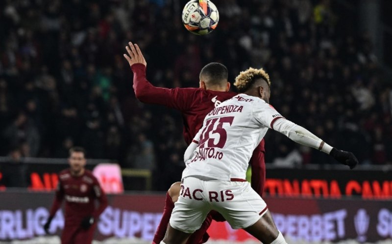 "Derby feroviar" încheiat indecis. CFR Cluj și Rapid au remizat în Gruia