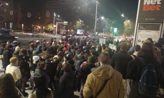 Protest în București, împotriva lui Călin Georgescu: „Iubirea de țară nu e legionară”