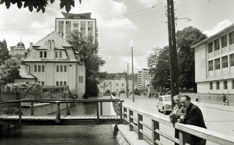 Canalul Morii, pe strada Argeș