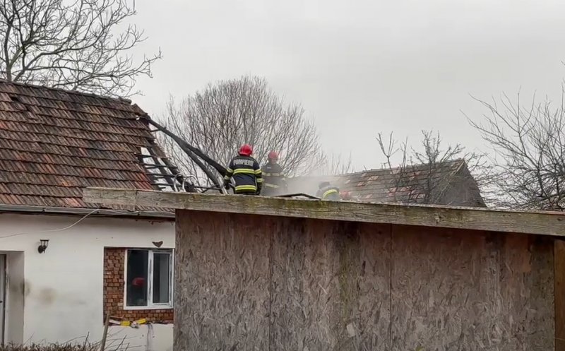 Cum s-a produs incendiul puternic din Bonțida în urma căruia un vârstnic a murit
