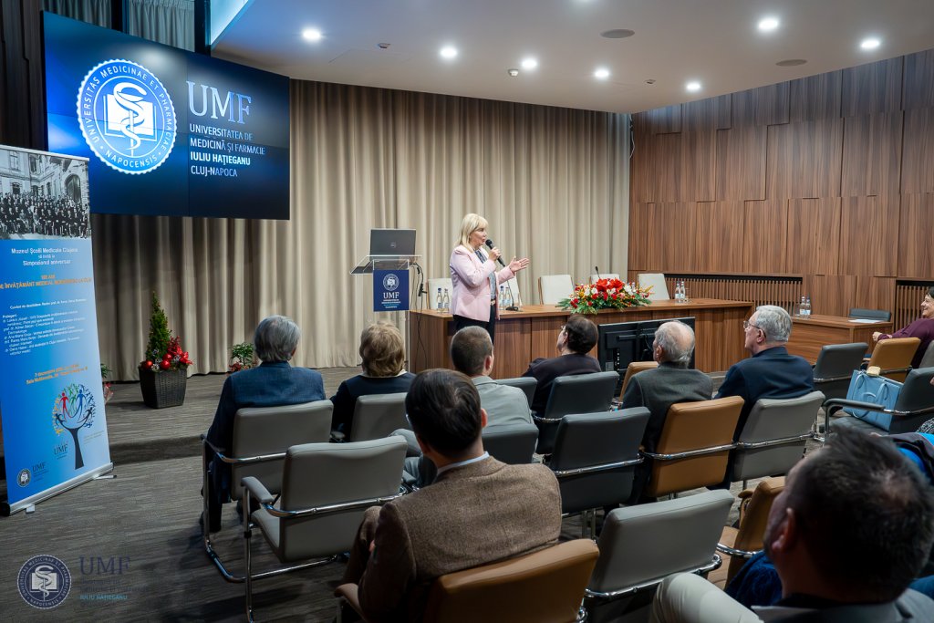 Simpozion la 105 ani de excelență în învățământul medical românesc de la Cluj. Rectorul UMF Cluj a subliniat importanța tradiției și a continuității în educația medicală