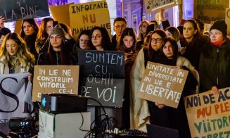 Peste 200 de lideri ai studenților din toată țara, la manifestația pro-democrație de la Cluj: "În UE ne construim viitorul"