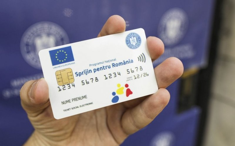 Din 12 decembrie va începe ÎNCĂRCAREA cardurilor pentru alimente