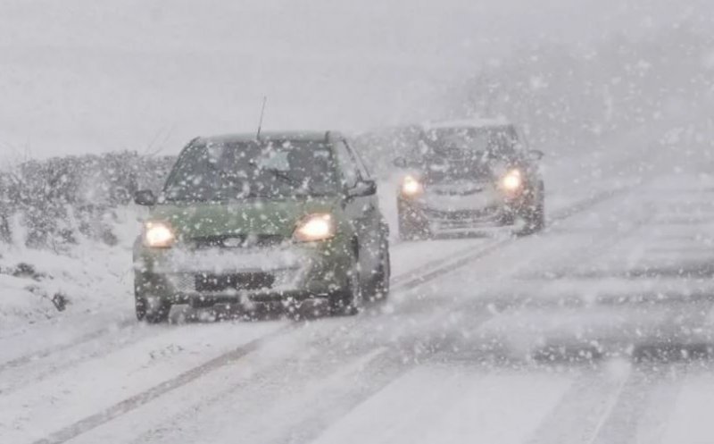 Cod galben de viscol și vânt puternic în Cluj! Rafale de până la 95 km/h și viscol în zona montană