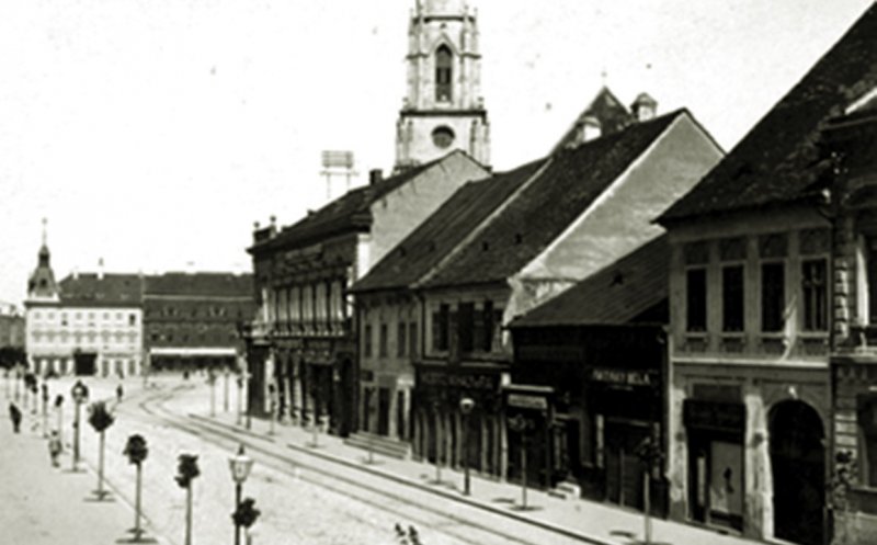 Strada Memorandumului, la 1900