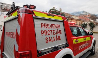 Pompierii clujeni au primit o autospecială 4x4 de ultimă generație. Costă cât un apartament