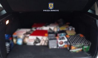 DOSAR PENAL: Depistat în trafic pe un drum din județul Cluj cu 20 kg de materiale pirotehnice
