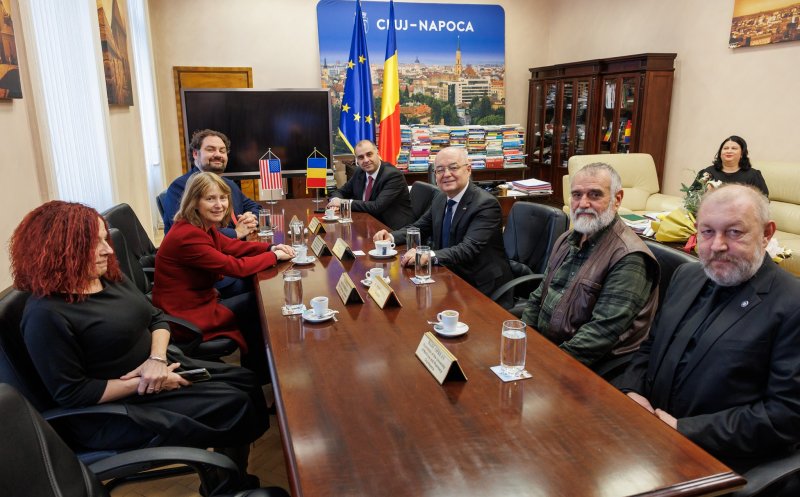 Ambasadoarea SUA în România, discuții cu Emil Boc