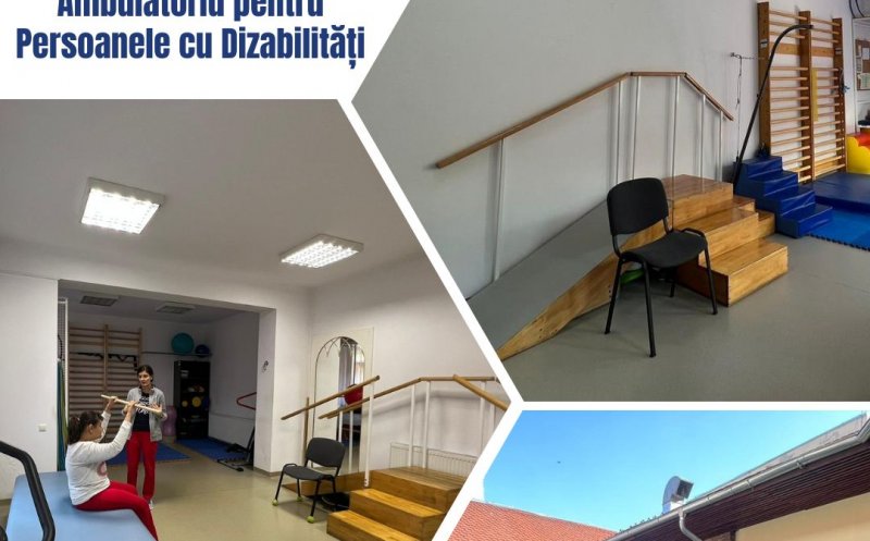 Aparatură nouă, pe fonduri europene, pentru recuperarea persoanelor cu dizabilități din Cluj