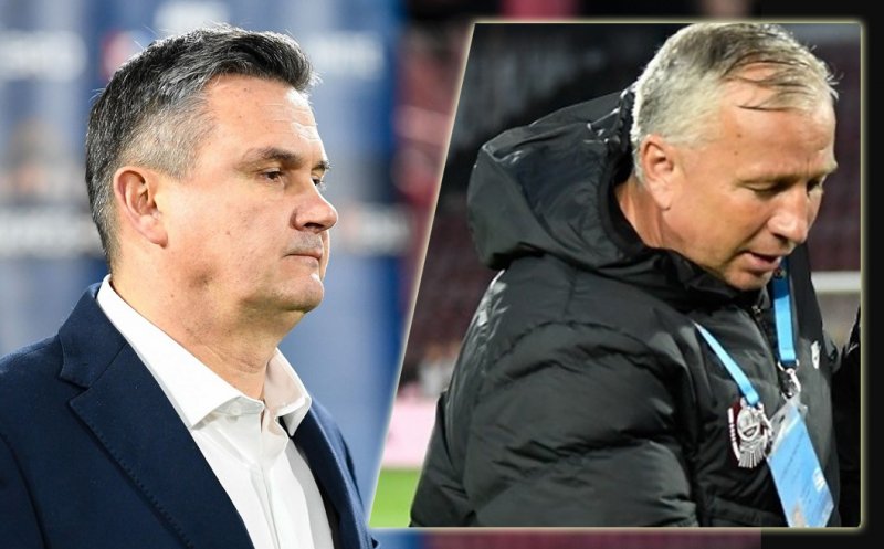 Balaj a explodat: Nu mai vrea să audă nimic despre plecarea lui Dan Petrescu de la CFR Cluj