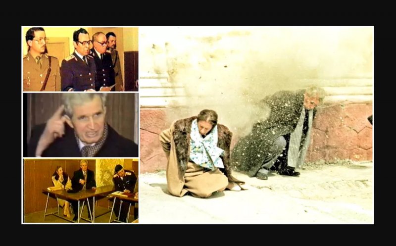 Crăciun, 25 decembrie 1989: Inculpaţii Nicolae Ceauşescu şi Elena Ceauşescu au fost condamnaţi la moarte şi executaţi