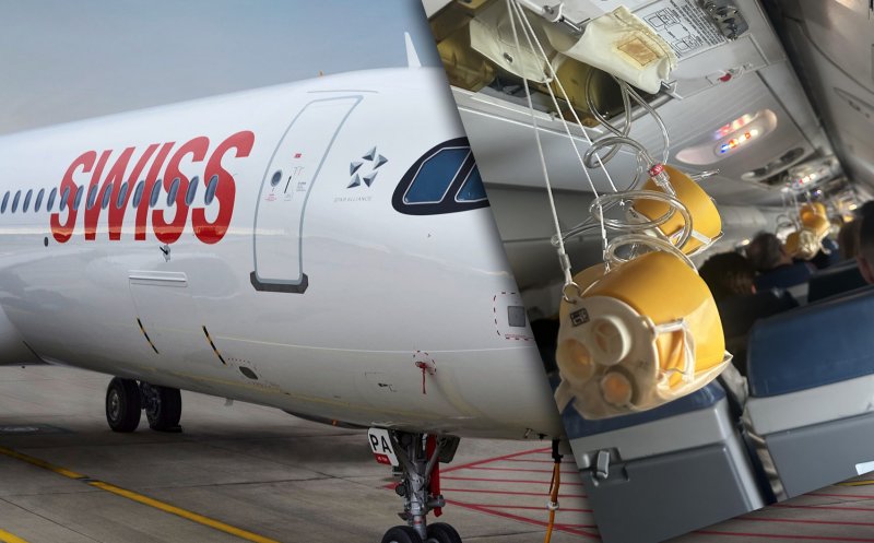 Avion plin cu români, la un pas de tragedie / „Am crezut că vom muri” / „Am cerut stewardeselor să mă ajute să-i pun copilului masca de oxigen, și-au prins propriile măști și m-au ignorat”