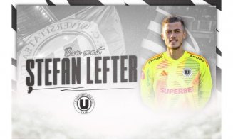 Universitatea Cluj face primul transfer al iernii. Portarul Ștefan Lefter a semnat cu „studenții”