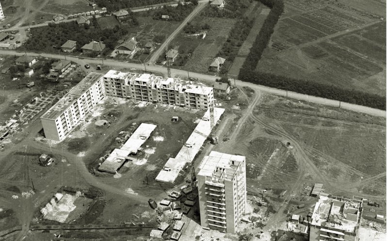 Capătul Cartierului Gheorgheni,  în construcție