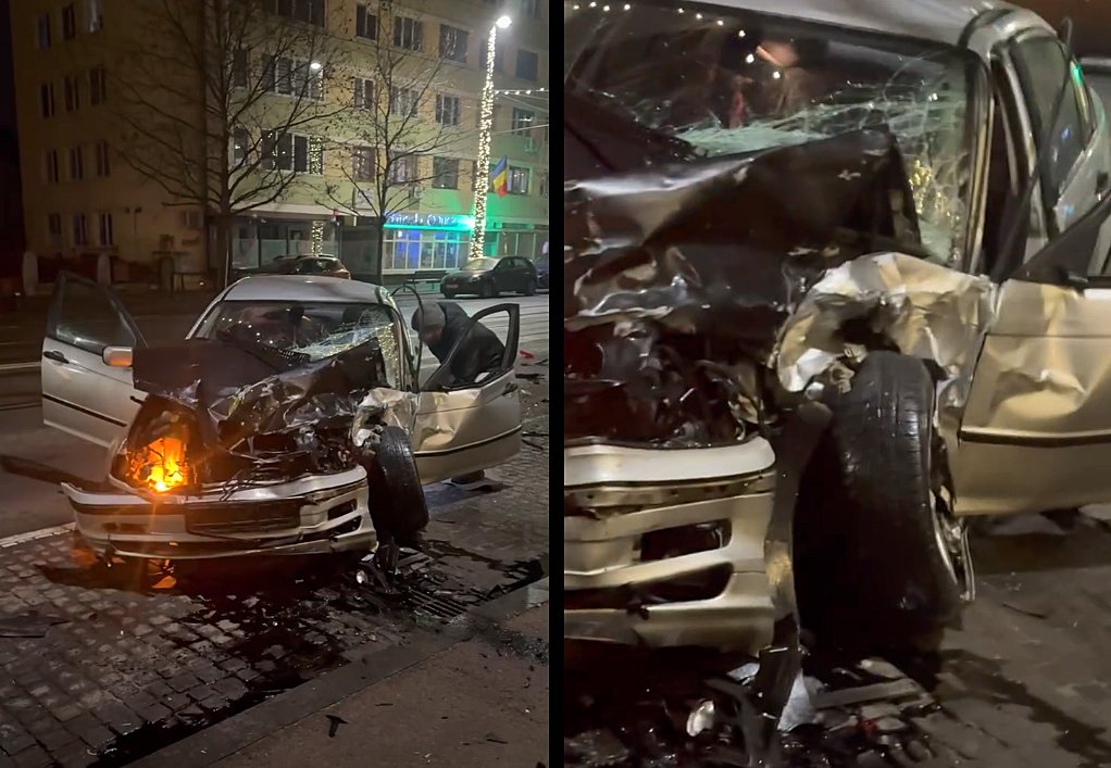 Cum s-a produs accidentul cu 4 maşini de pe Horea / Băutura, bat-o vina!