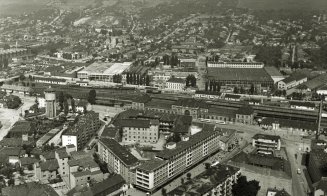 Zona Gării, în anii 1970