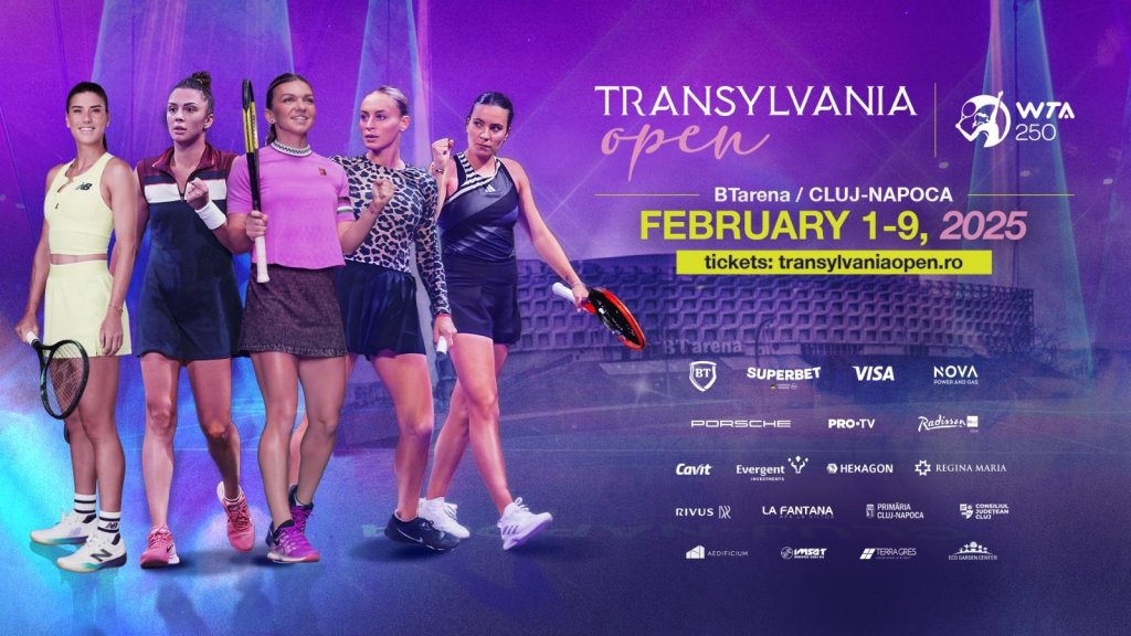 Trei românce în Top 100 WTA. Toate vor participa la Transylvania Open 2025