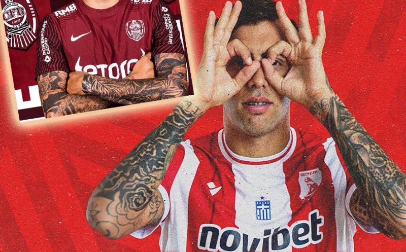 A plecat de la CFR Cluj "pe uşa din dos", dar face senzaţie la noua sa echipă: 14 goluri în 18 meciuri şi locul 1 în ierarhia celor mai buni marcatori
