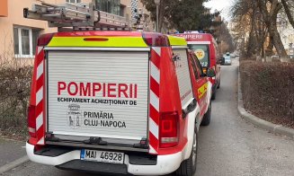 TRAGEDIE în Cluj-Napoca: INCENDIU într-un bloc de pe strada Donath / Victimă carbonizată