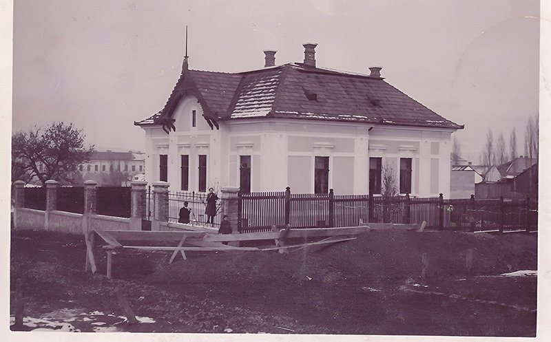 Casa inginerului șef cadastral al Clujului, Niklász Ágoston. Zona actualului cartier Andrei Mureșanu, anul 1904