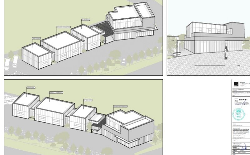 Showroom auto, cu birouri, servicii de cosmetizare, spălătorie și service în Vâlcele