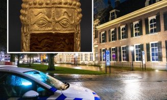 Piese dacice furate de la Muzeul Drents, din Olanda - Poliţia din Assen a dat publicităţii imagini de pe camerele de supraveghere