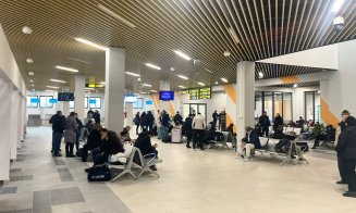 Terminal nou, pe 3 nivele, inaugurat la un aeroport din Transilvania cu o cursă spre Londra