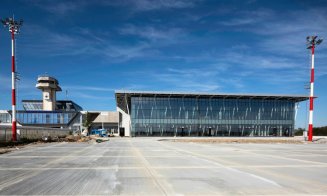 Terminal nou, pe 3 nivele, inaugurat la un aeroport din Transilvania cu o cursă spre Londra