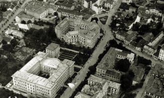 Vechiul Cluj: Vedere aeriană din anii 1950