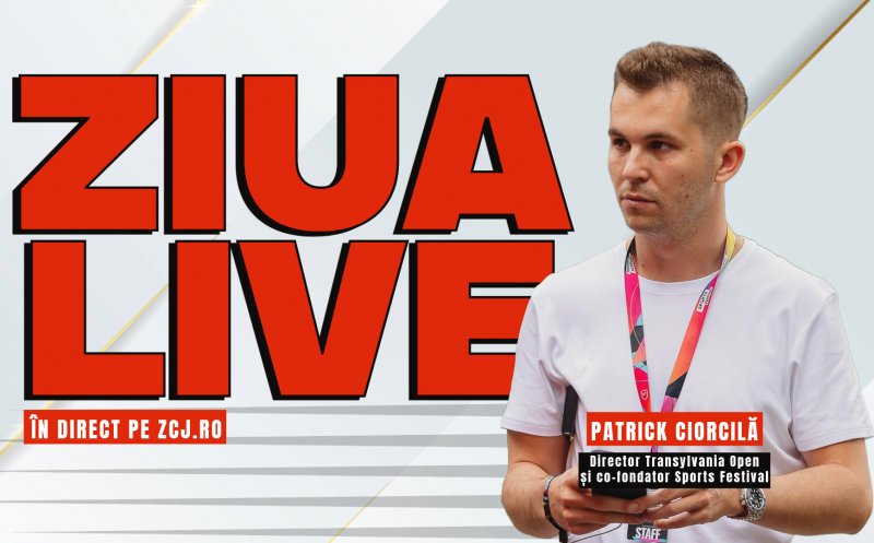 ZIUA LIVE / Intrăm în culisele celui mai tare turneu de tenis din România alături de Patrick Ciorcilă, directorul Transylvania Open