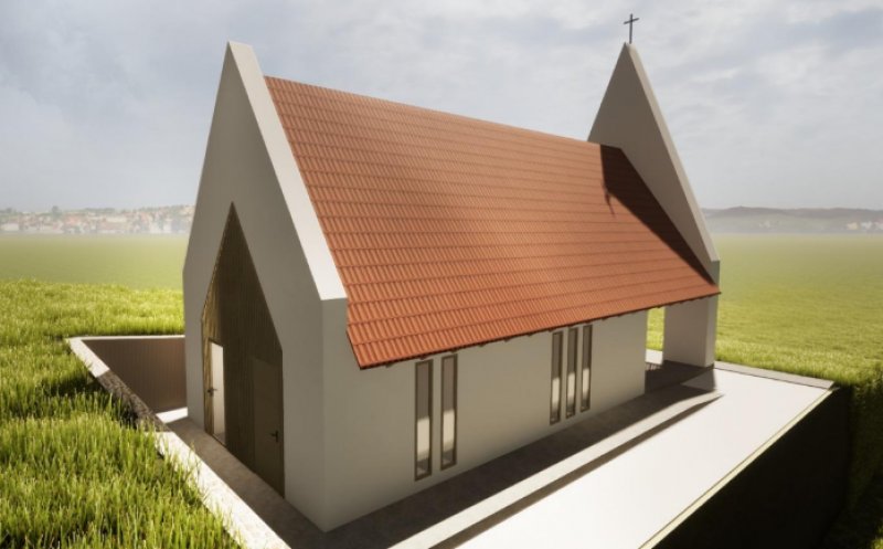 O nouă comună din județul Cluj își construiește capelă mortuară modernă