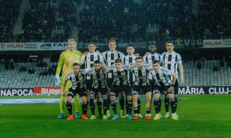 Două din două în fața Rapidului. "U" Cluj rămâne lider după o nouă victorie mare