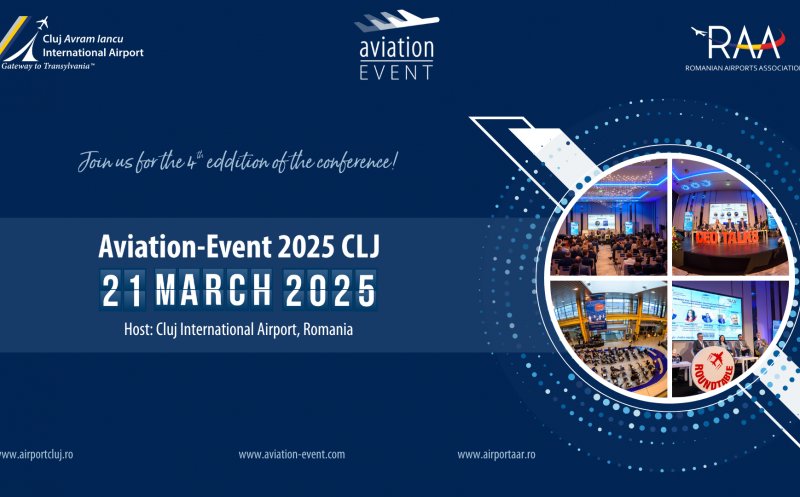 Aviation-Event 2025 CLUJ: a 4-a ediție va pune accent pe colaborare și dezvoltare în industria aviației
