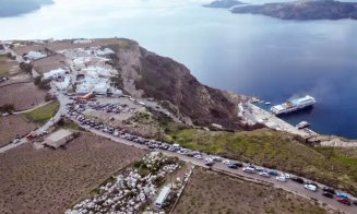 Exod în masă din Santorini de teama unui cutremur major. Expert: "Totul este sub apă, este foarte dificil de anticipat ce va urma"