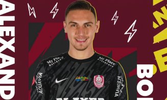 CFR Cluj a bifat un nou transfer. Formația din Gruia a oficializat sosirea unui tânăr portar