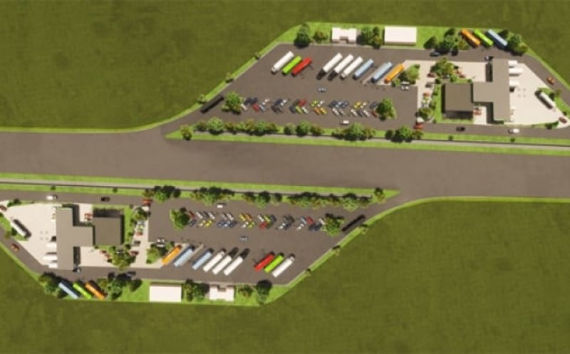 Cluj: Apar primele benzinării pe lotul de autostradă Gilău-Turda