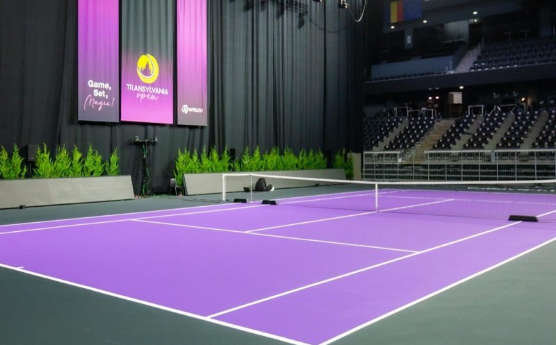 Programul zilei la Transylvania Open 2025. Duel cu 3 românce implicate pe tabloul de dublu
