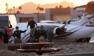 Avioane ciocnite pe pistă. Un mort şi patru răniţi