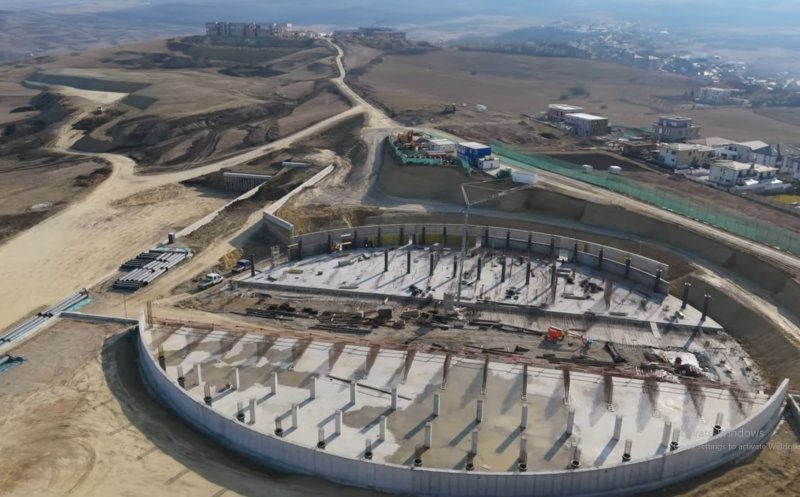 Cum arată șantierul la bazinul olimpic din HUB Borhanci