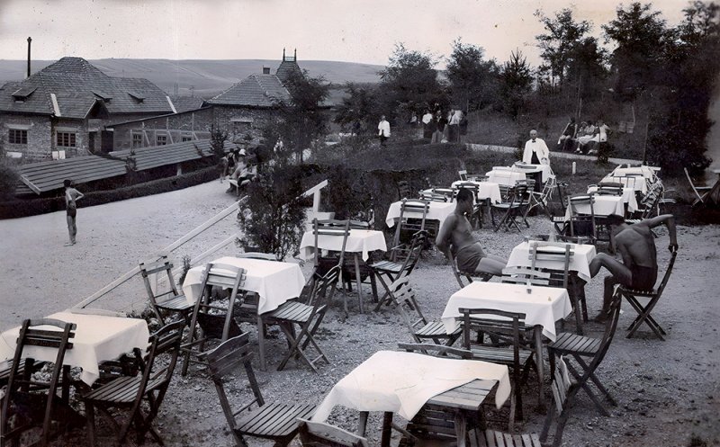 Restaurantul Băilor Someșeni, anul 1937