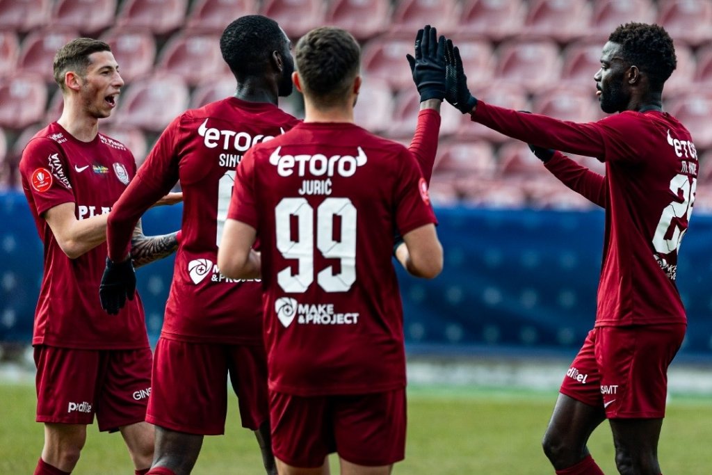 Victorie pentru CFR Cluj în amicalul cu FC Voluntari